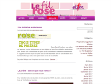 Tablet Screenshot of blog.ebtm.fr